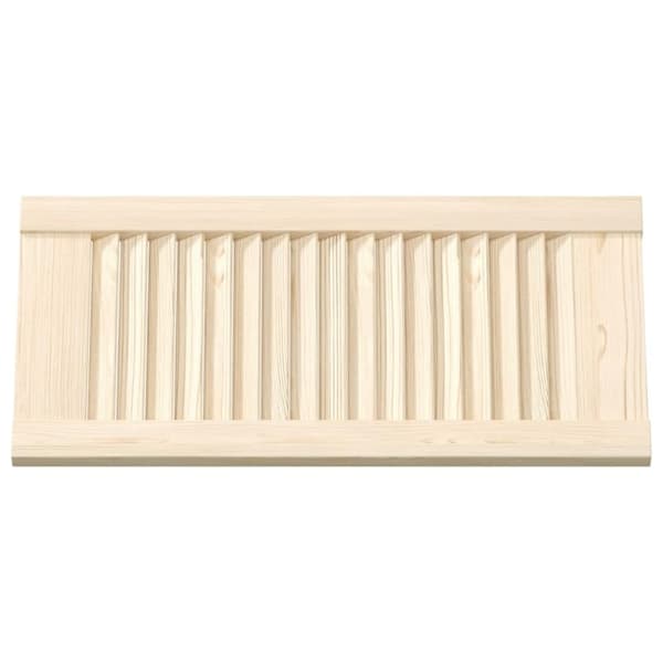 vidaXL kaapin ovi säleikkö Design 61,5x29,5 cm massiivipuu mänty