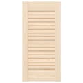 Miniatyrbild 6 av 11: vidaXL Skåpsdörrar lamelldesign 4 st 61,5x29,5 cm massivt trä furu