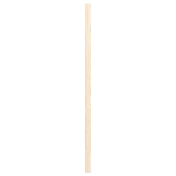 vidaXL Skåpsdörrar lamelldesign 4 st 61,5x29,5 cm massivt trä furu