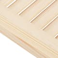 Miniatyrbild 10 av 11: vidaXL Skåpsdörrar lamelldesign 4 st 61,5x29,5 cm massivt trä furu