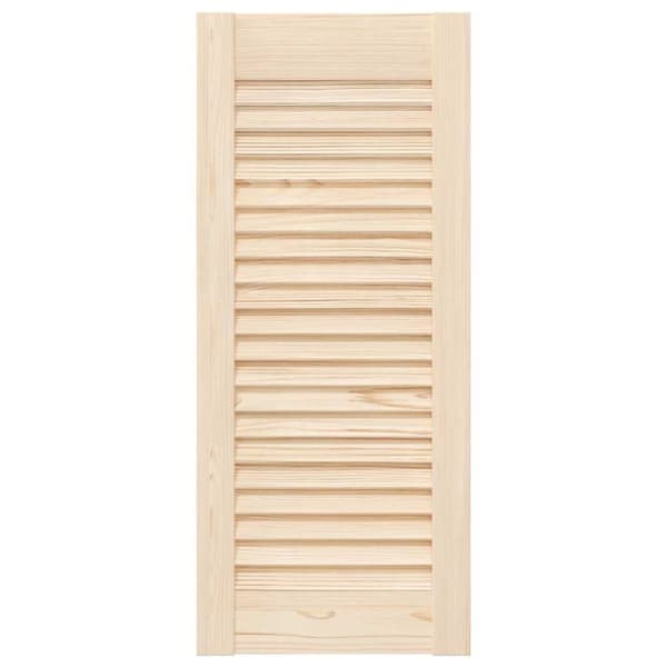 vidaXL Skåpsdörrar lamelldesign 2 st 69x29,5 cm massivt trä furu