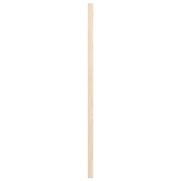vidaXL Skåpsdörrar lamelldesign 2 st 69x29,5 cm massivt trä furu