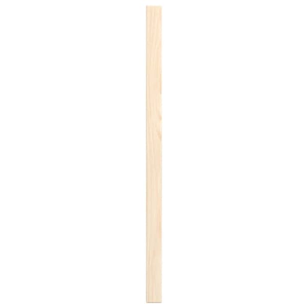 vidaXL Skåpsdörrar lamelldesign 4 st 39,5x29,5 cm massivt trä furu