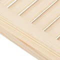 Miniatyrbild 10 av 11: vidaXL Skåpsdörrar lamelldesign 4 st 39,5x29,5 cm massivt trä furu