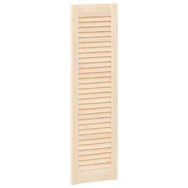 vidaXL skabslåger 4 stk. 99x29,5 cm lameldesign massivt fyrretræ