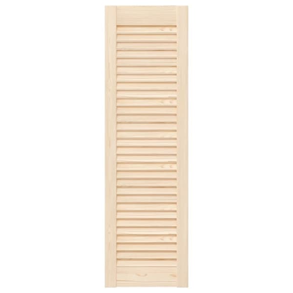 vidaXL skabslåger 4 stk. 99x29,5 cm lameldesign massivt fyrretræ