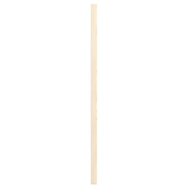 vidaXL Skåpdörr lamelldesign 61,5x29,5 cm massivt trä furu