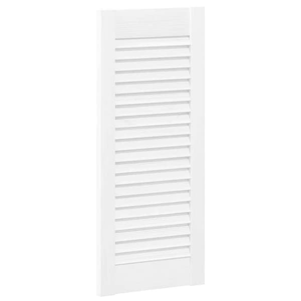 vidaXL skabslåger 4 stk. 69x29,5 cm lameldesign hvid