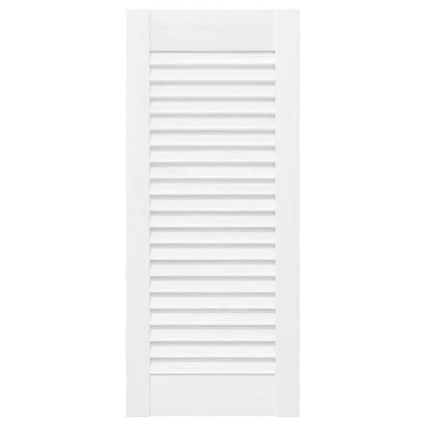 vidaXL skabslåger 4 stk. 69x29,5 cm lameldesign hvid