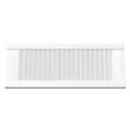 Miniatyrbillede 7 af 11: vidaXL skabslåger 4 stk. 69x29,5 cm lameldesign hvid
