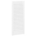 Miniatyrbillede 5 af 11: vidaXL skabslåger 2 stk. 69x29,5 cm lameldesign hvid