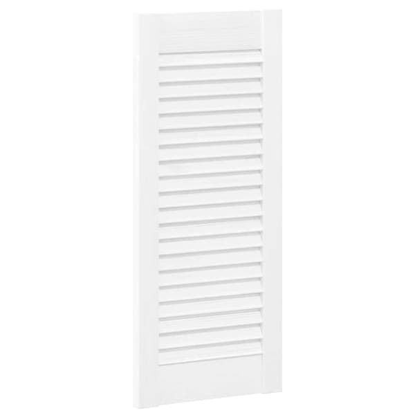 vidaXL skabslåger 2 stk. 69x29,5 cm lameldesign hvid