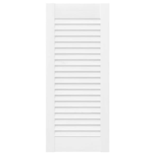 vidaXL skabslåger 2 stk. 69x29,5 cm lameldesign hvid