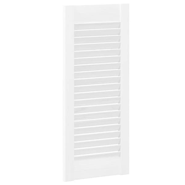 vidaXL skabslåger 2 stk. 69x29,5 cm lameldesign hvid