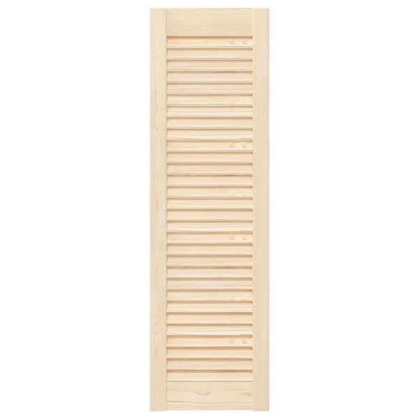 vidaXL Skåpsdörrar lamelldesign 2 st 99x29,5 cm massivt trä furu