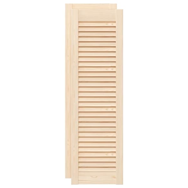 vidaXL Skåpsdörrar lamelldesign 2 st 99x29,5 cm massivt trä furu