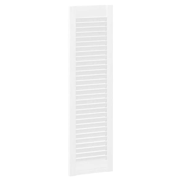 vidaXL skabslåger 4 stk. 99x29,5 cm lameldesign hvid