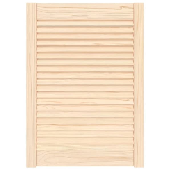 Skåplucka lamelldesign 69x49,4 cm massiv furu