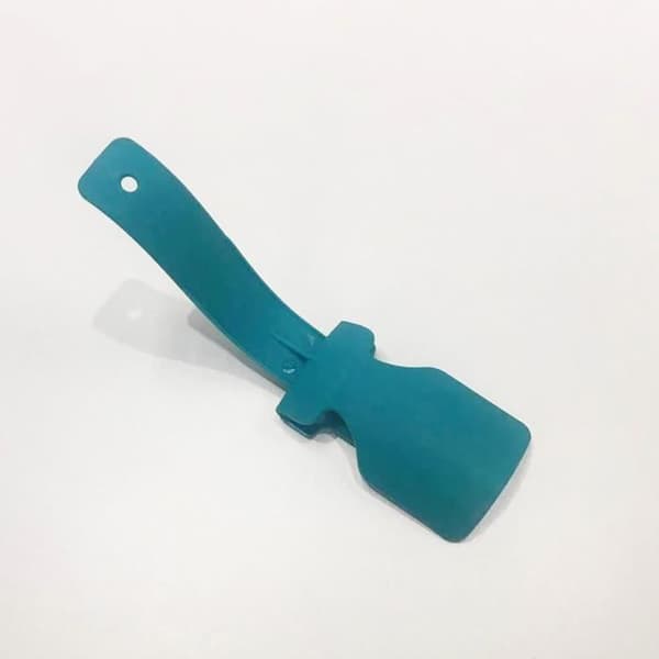 Hjälp att sätta på skorna - Lat sko hjälpare - Bärbar - Ergonomisk - Lätt att använda - Blå