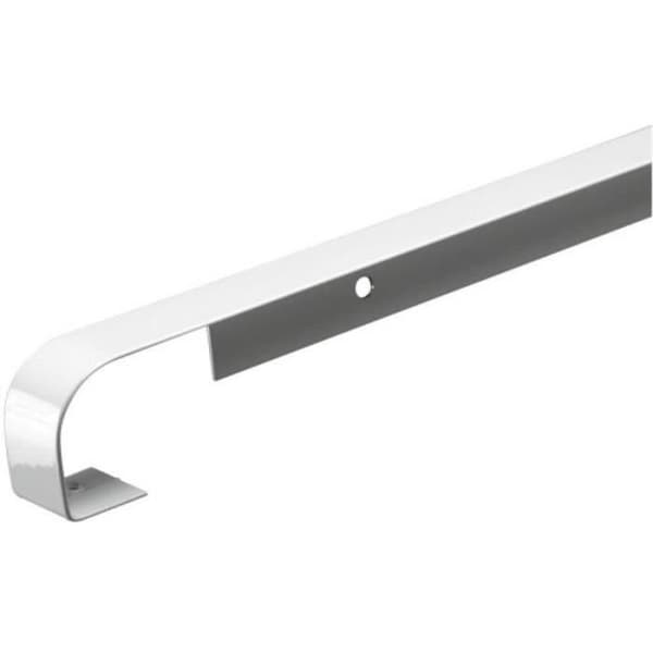 Profil aluminium kant till kant 2/4R 38mm R9/1mm x 670mm NORDLINGER 680113