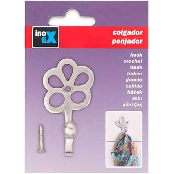 Krok - INOFIX - 66577 - Nickelblomma mässing - 66 x 36 x 35 mm - Flerfärgad