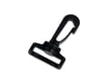 Miniatyrbild 1 av 2: Kit inredning järnhandeln Innspiro - A15120404 - VELOX Karbinhake Rektangulär Plast Svart 32,2 mm 5u.