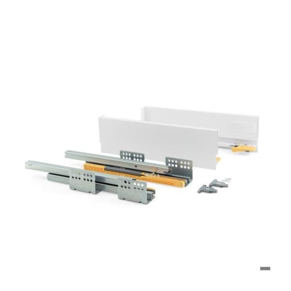 Utvändig låda - Emuca - Koncept - 30 kg - Höjd 105 mm - Djup 300 mm - Vit