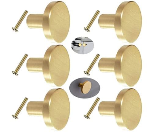 Möbelknopp guld