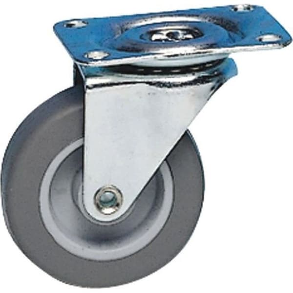 GUITEL Miniroll-hjul med svängplatta - Diameter 42 mm - 15 kg max