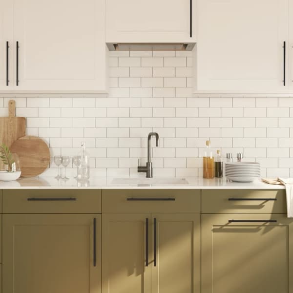 vidaXL Skaphåndtak 20 stk svart 224 mm rustfritt stål