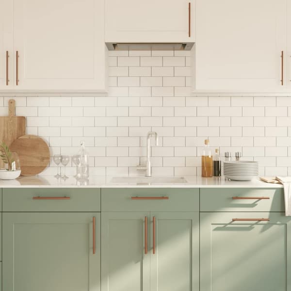 vidaXL Skaphåndtak 10 stk bronse 160 mm rustfritt stål