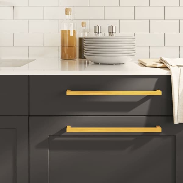 vidaXL Skaphåndtak 20 stk gulv 320 mm rustfritt stål