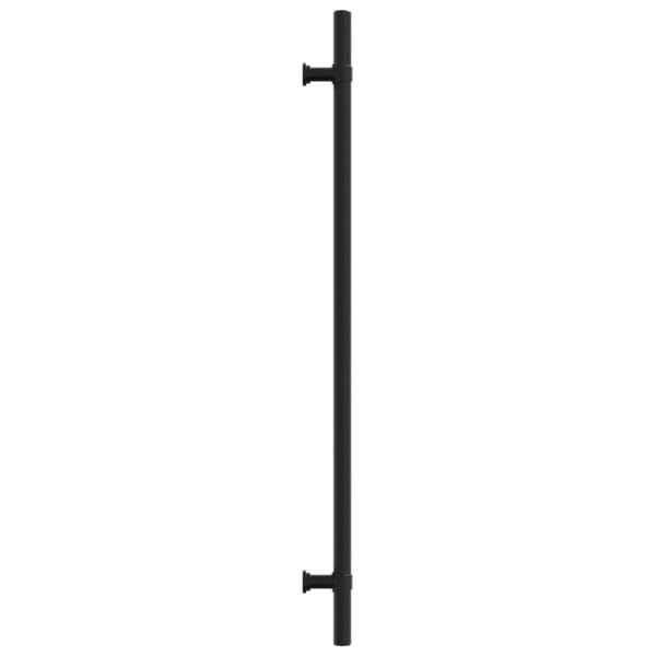 vidaXL Skåphandtag 10 st svart 320 mm rostfritt stål