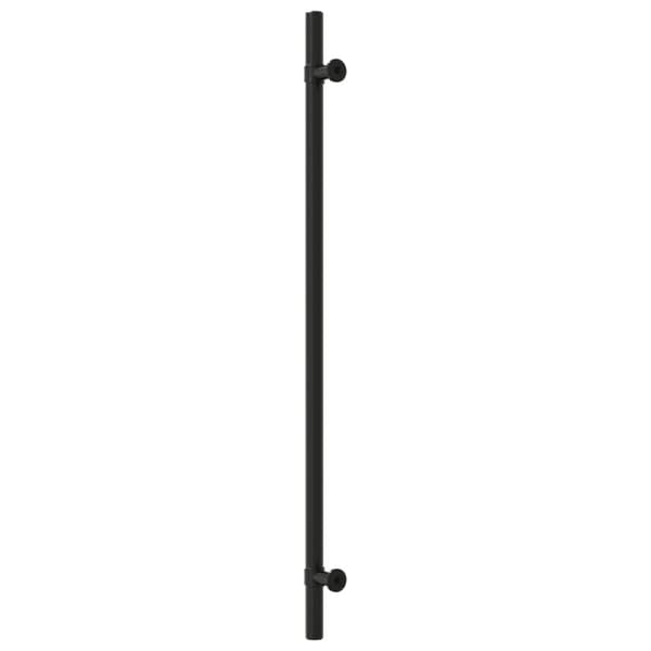 vidaXL Skåphandtag 10 st svart 320 mm rostfritt stål
