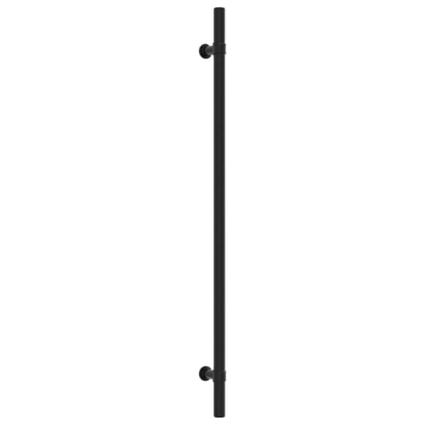 vidaXL Skåphandtag 10 st svart 320 mm rostfritt stål