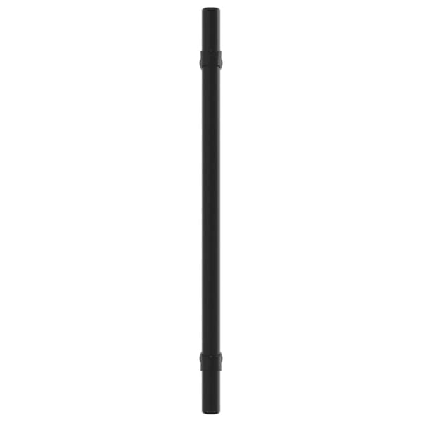 vidaXL Skåphandtag 10 st svart 192 mm rostfritt stål