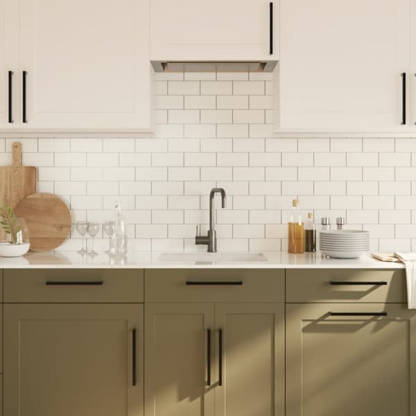 vidaXL Skåphandtag 20 st svart 224 mm rostfritt stål