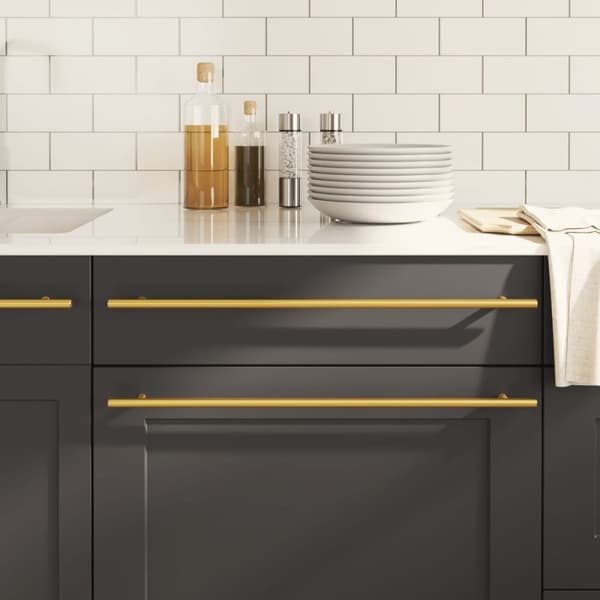 vidaXL Skaphåndtak 20 stk gulv 480 mm rustfritt stål
