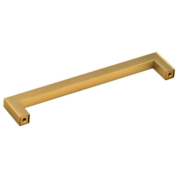vidaXL skabshåndtag 10 stk. 160 mm rustfrit stål guldfarvet