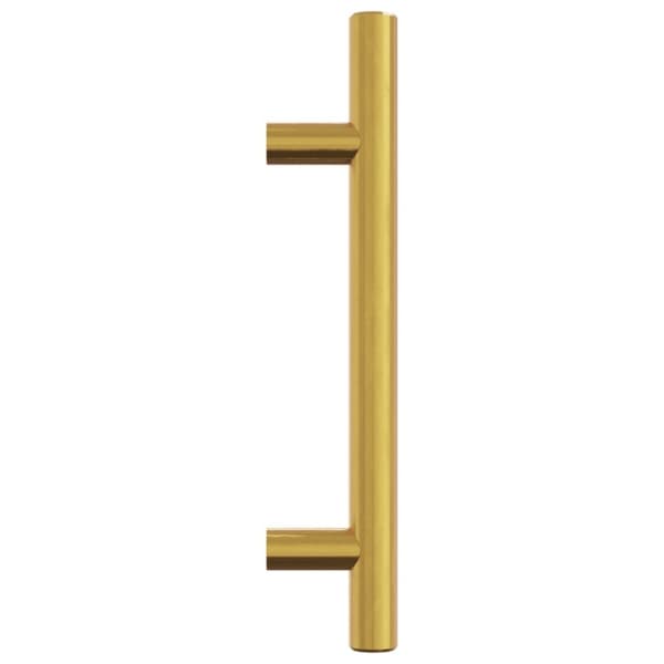 vidaXL skabshåndtag 20 stk. 96 mm rustfrit stål guldfarvet