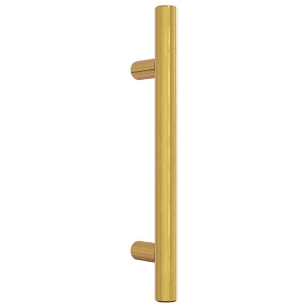 vidaXL skabshåndtag 20 stk. 96 mm rustfrit stål guldfarvet