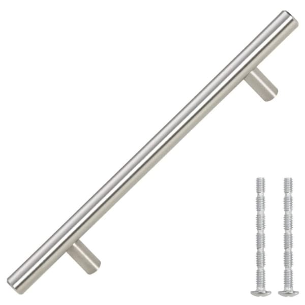 vidaXL skabshåndtag 10 stk. 160 mm rustfrit stål sølvfarvet