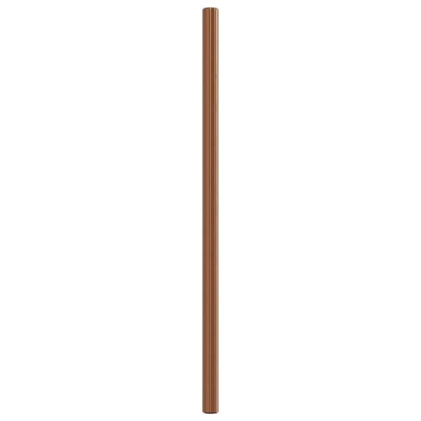 vidaXL skabshåndtag 5 stk. 224 mm rustfrit stål bronzefarvet