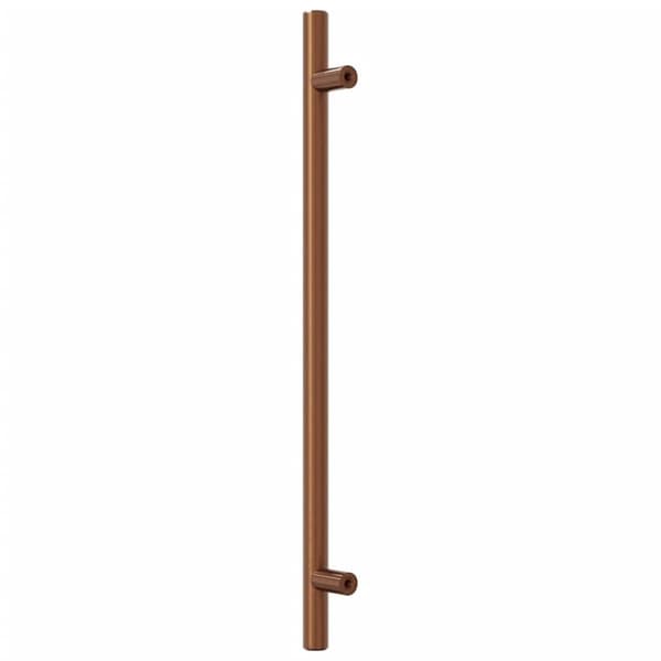 vidaXL skabshåndtag 5 stk. 224 mm rustfrit stål bronzefarvet