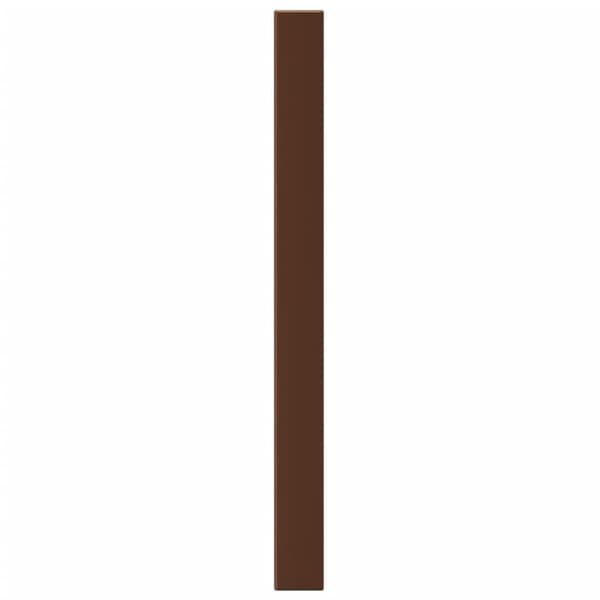 vidaXL skabshåndtag 10 stk. 128 mm rustfrit stål bronzefarvet