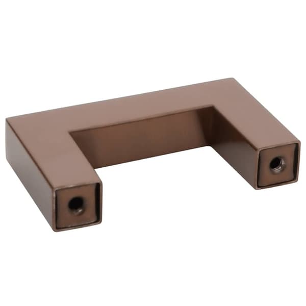 vidaXL skabshåndtag 10 stk. 64 mm rustfrit stål bronzefarvet