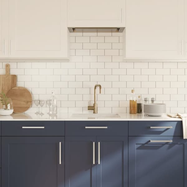 vidaXL skabshåndtag 20 stk. 224 mm rustfrit stål sølvfarvet