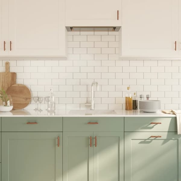 vidaXL skabshåndtag 20 stk. 64 mm rustfrit stål bronzefarvet