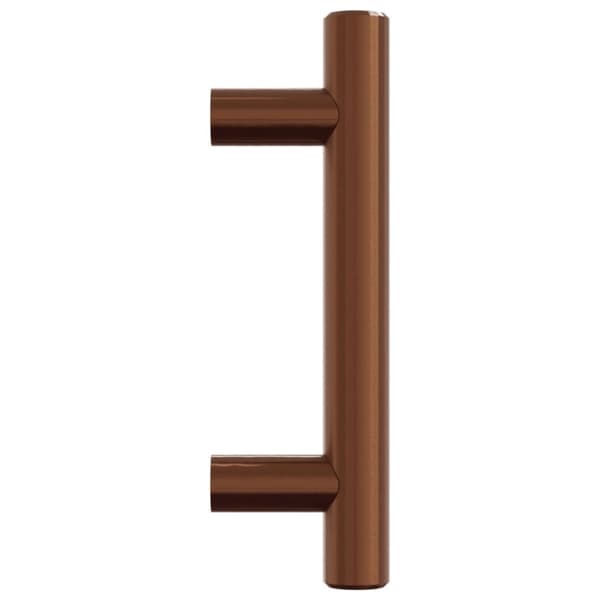vidaXL skabshåndtag 20 stk. 64 mm rustfrit stål bronzefarvet