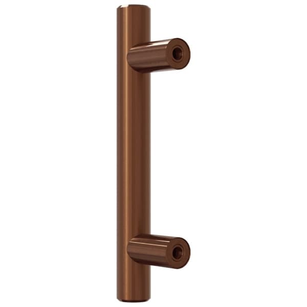 vidaXL skabshåndtag 20 stk. 64 mm rustfrit stål bronzefarvet